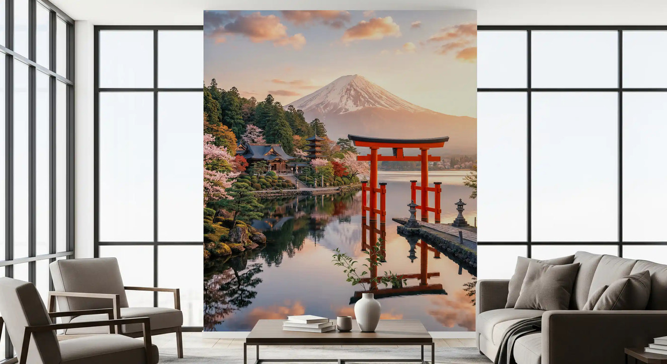 Mount Fuji Dream Wall Mural