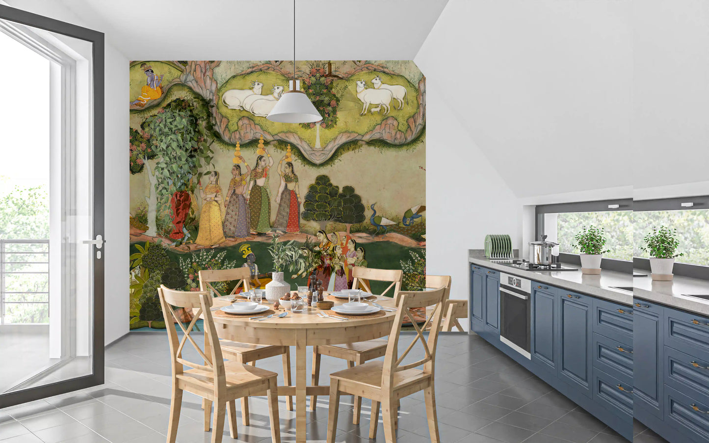 Divine Garden Serenade Wall Mural