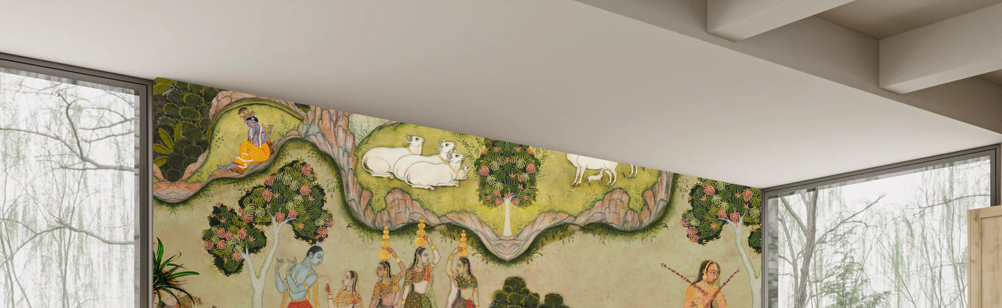 Divine Garden Serenade Wall Mural
