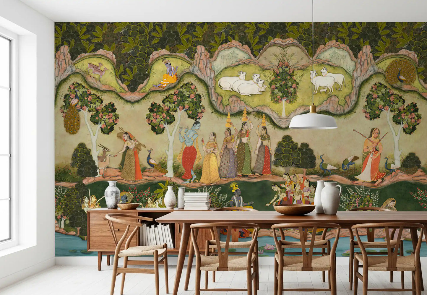 Divine Garden Serenade Wall Mural