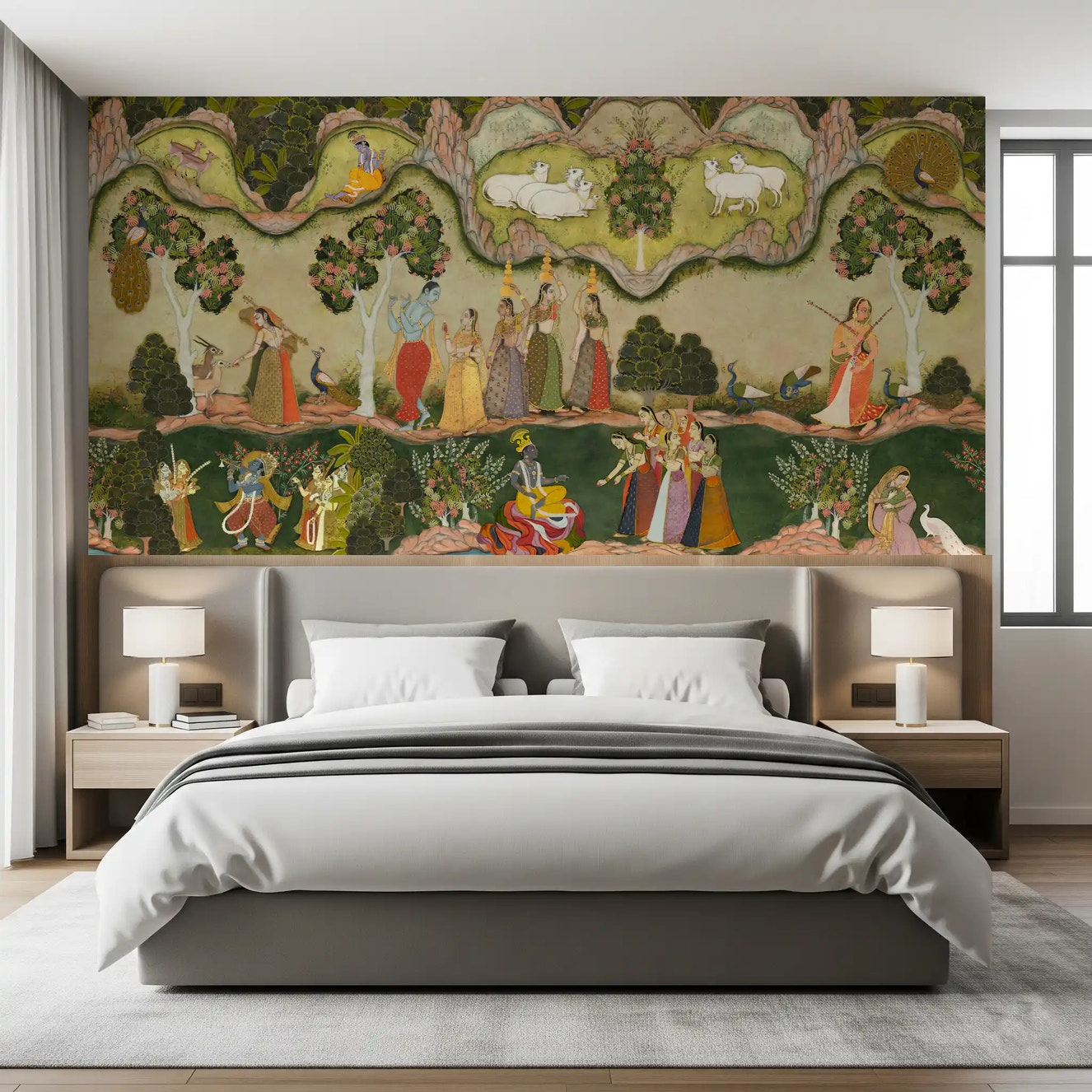 Divine Garden Serenade Wall Mural