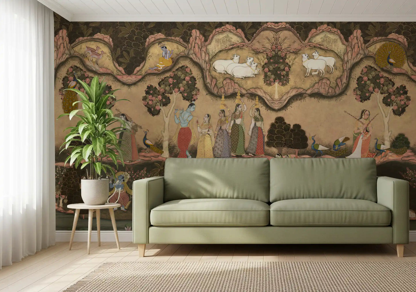 Timeless Indian Serenade Wall Mural