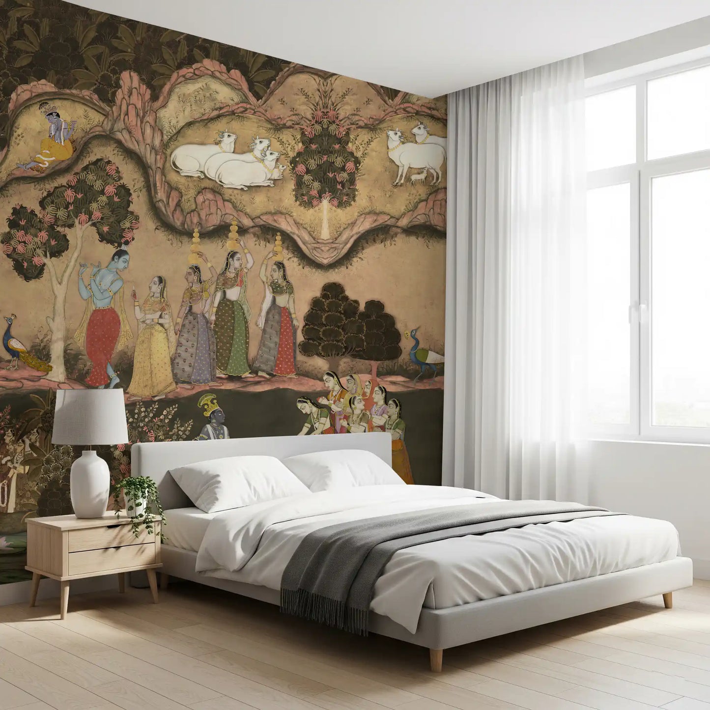 Timeless Indian Serenade Wall Mural