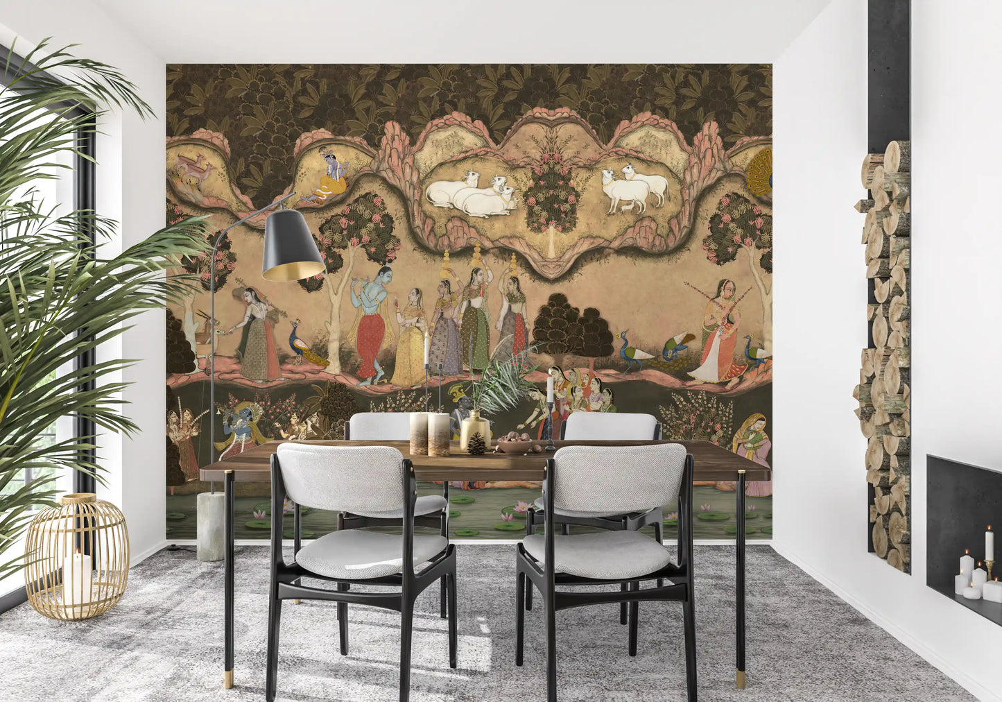 Timeless Indian Serenade Wall Mural