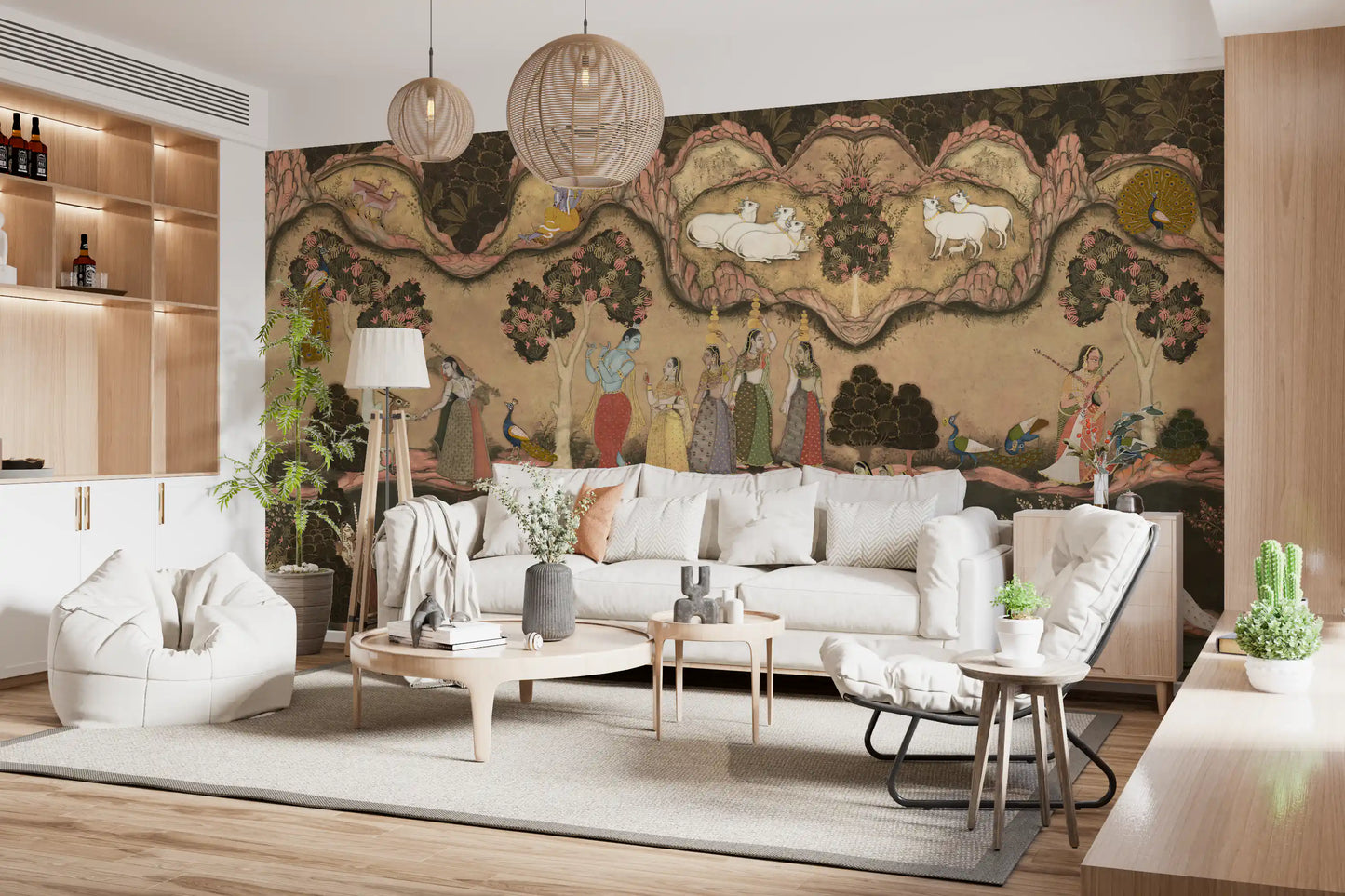 Timeless Indian Serenade Wall Mural