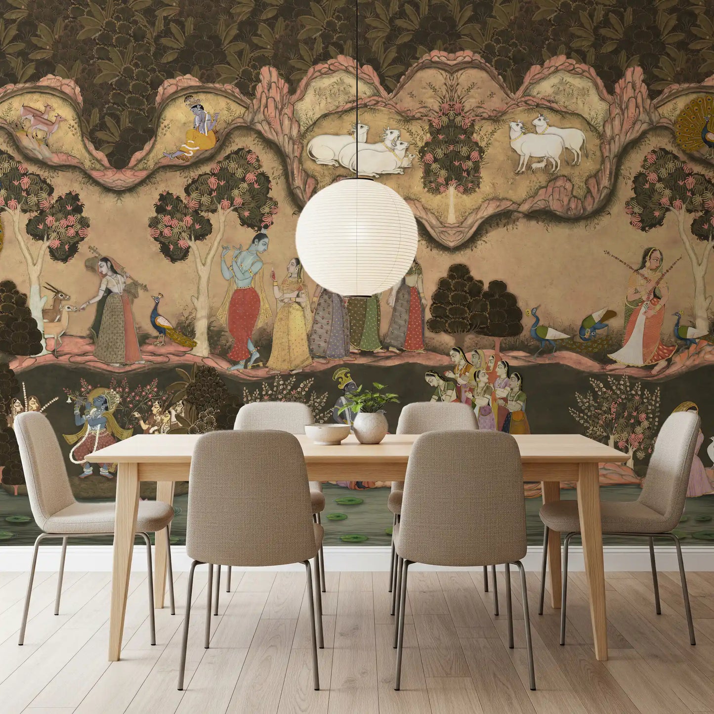 Timeless Indian Serenade Wall Mural