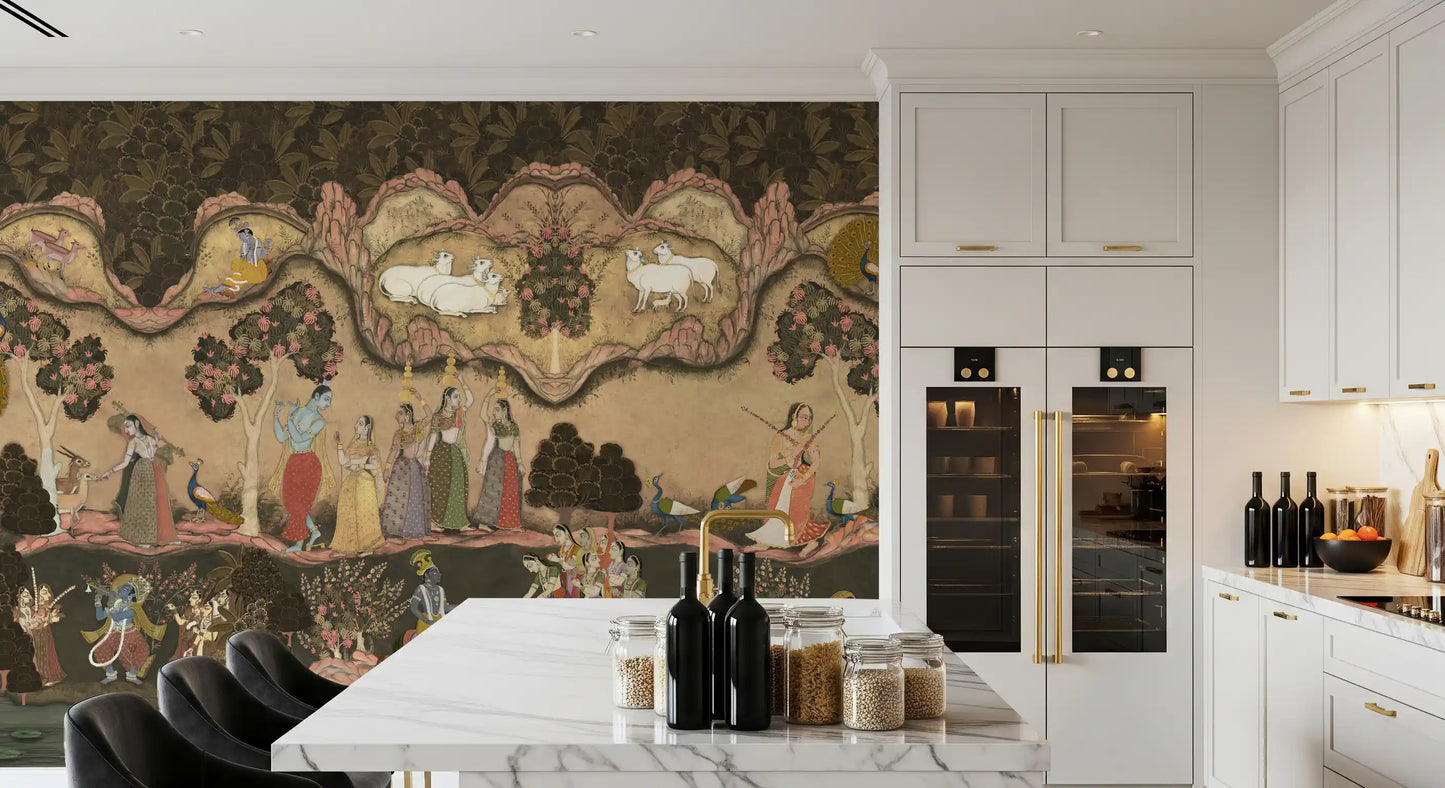 Timeless Indian Serenade Wall Mural