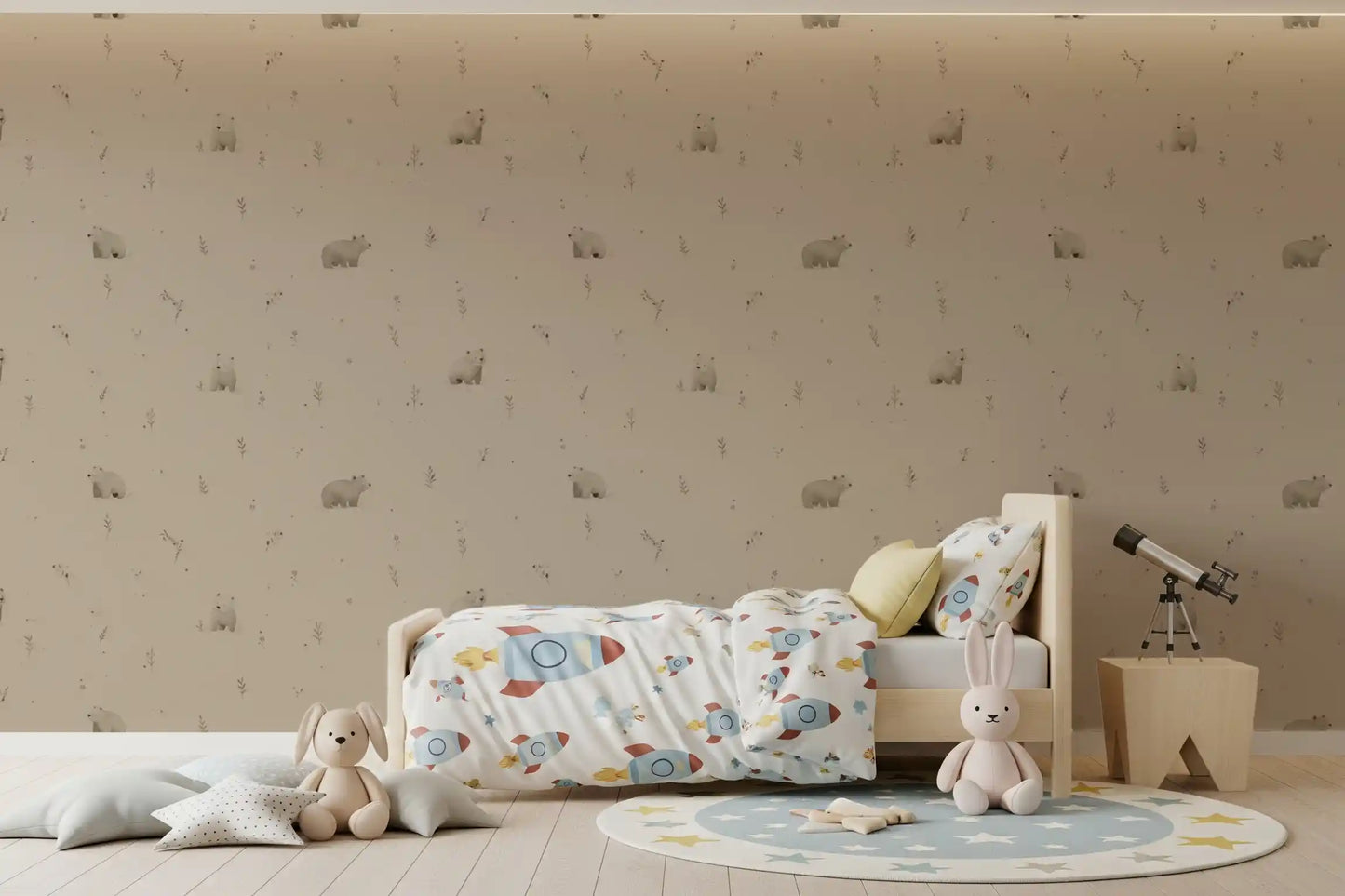 Whispering Bear Meadow Wallpaper⁠