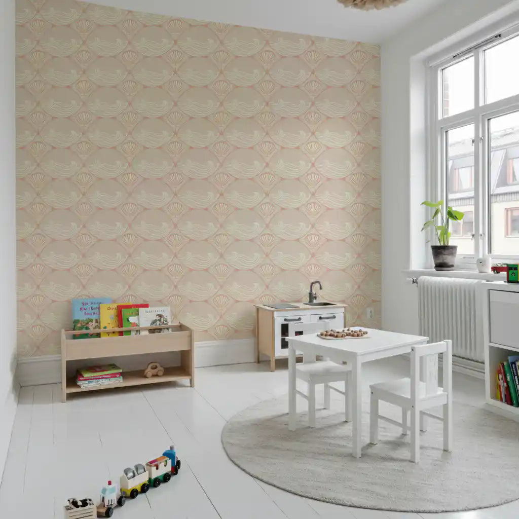 Papier peint à motif Sérénité du bord de mer