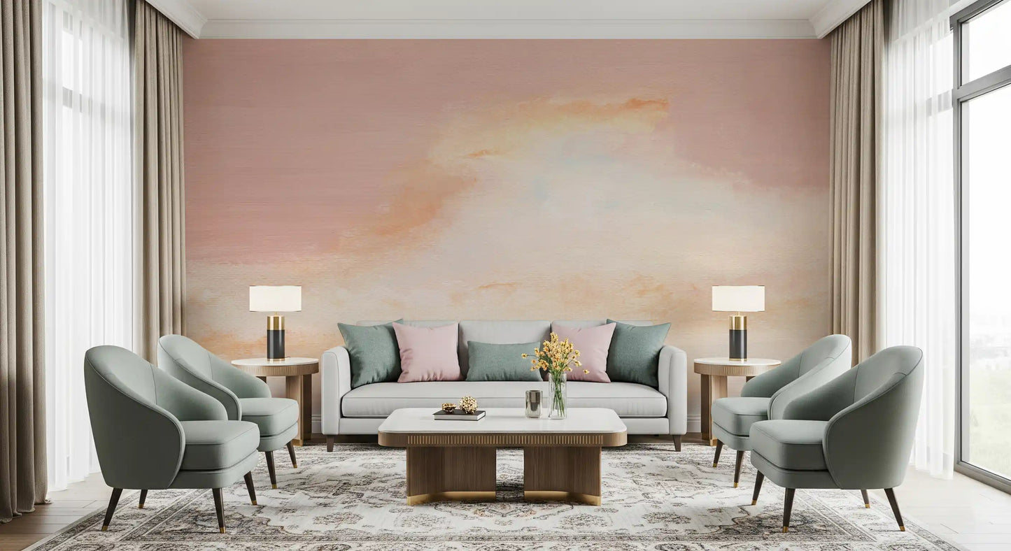 Ethereal Pastel Horizon Wall Mural