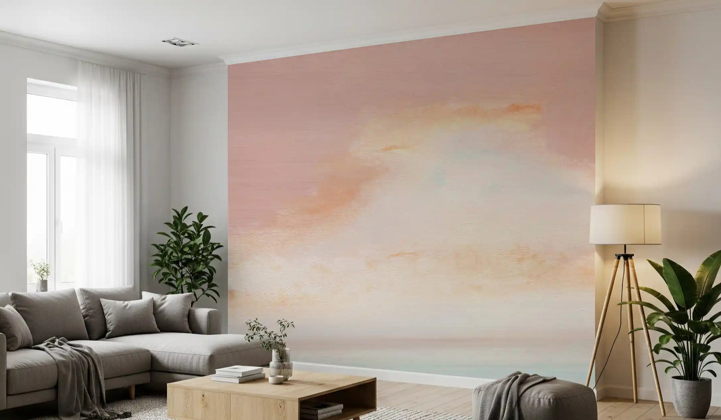Ethereal Pastel Horizon Wall Mural