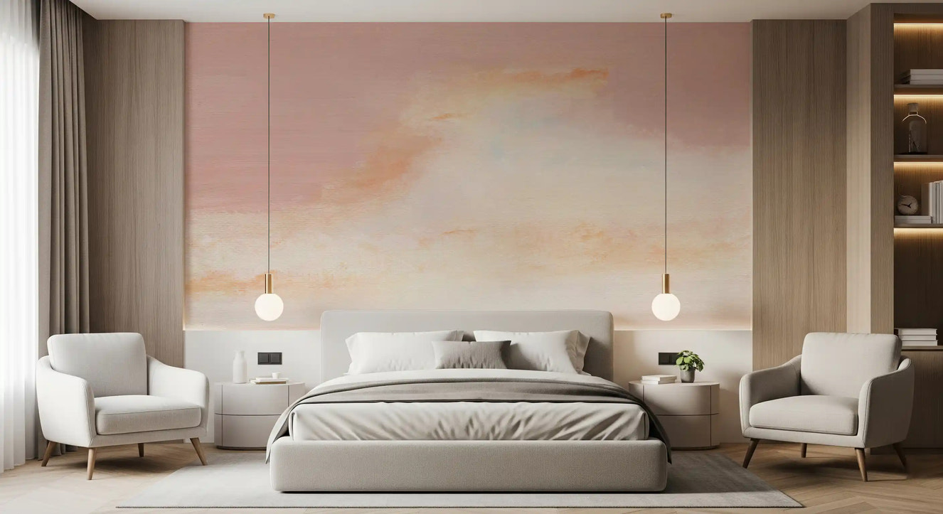Ethereal Pastel Horizon Wall Mural