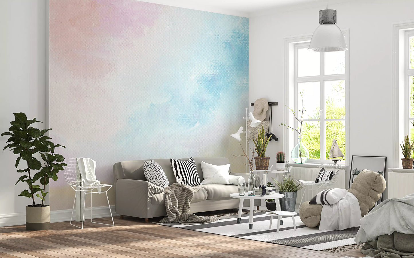 Ethereal Pastel Sky Wall Mural