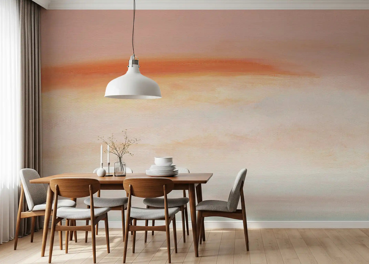 Morning Blush Canvas Wall Mural