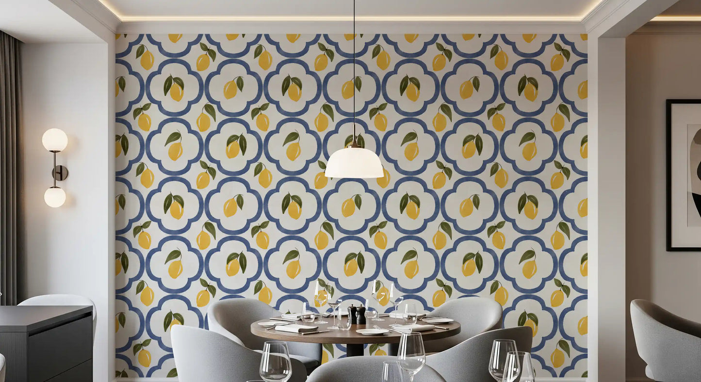 Papier peint décoratif Méditerranéen Leomons