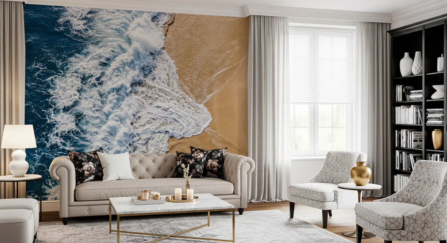 Sea Vs Land Wall Mural