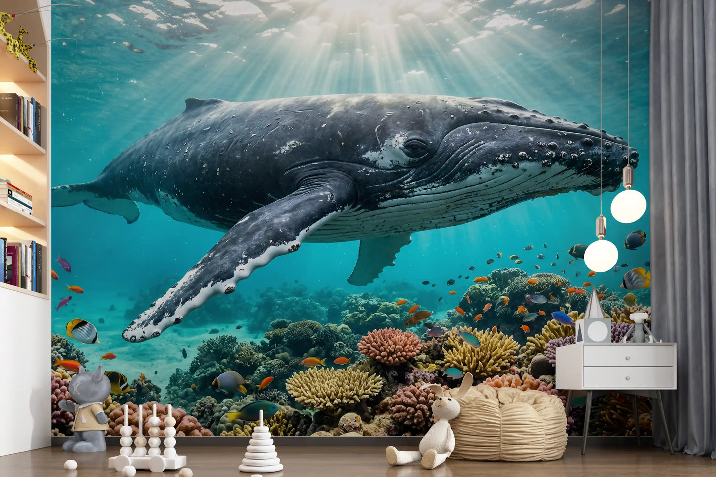 Underwater Paradise Wall Mural