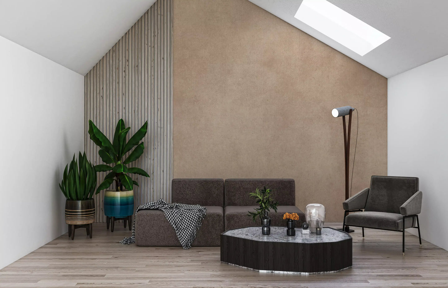 Dirty Paper - Tablou mural Blush pentru perete