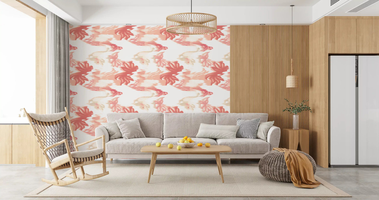Papel pintado Coral Mist Flow