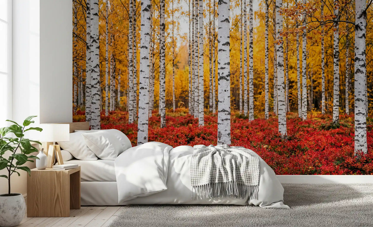Golden Canopy, Red Carpet Wall Mural