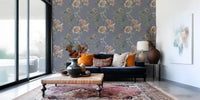 Vintage botanische Serenidad Tapete