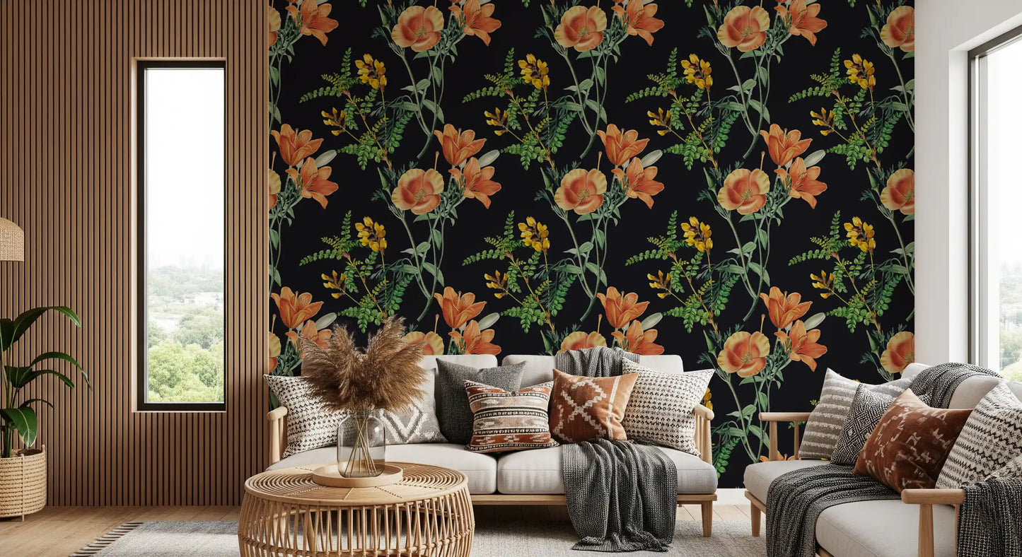 Papel de Parede Flor Nocturna