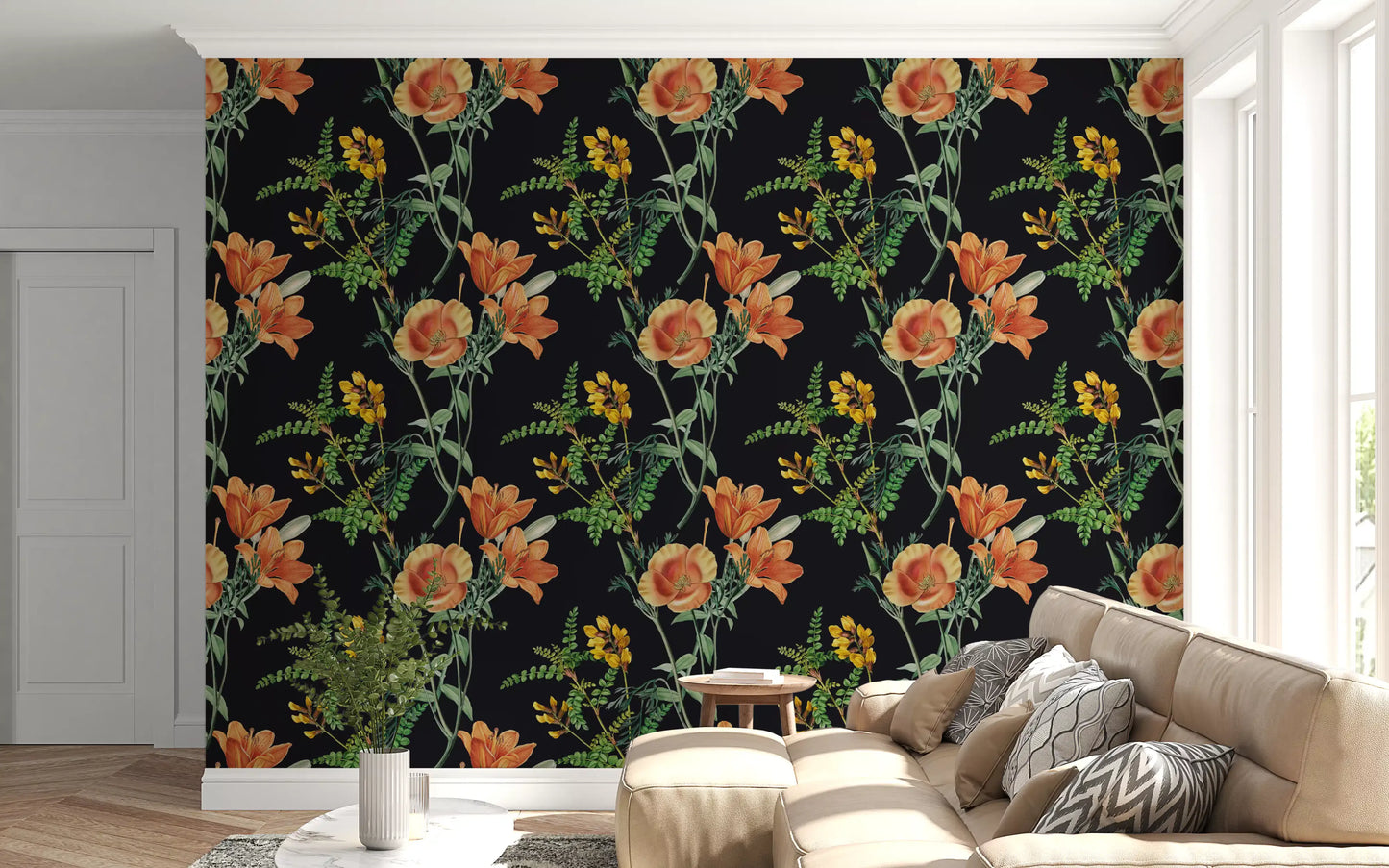 Papel de Parede Flor Nocturna