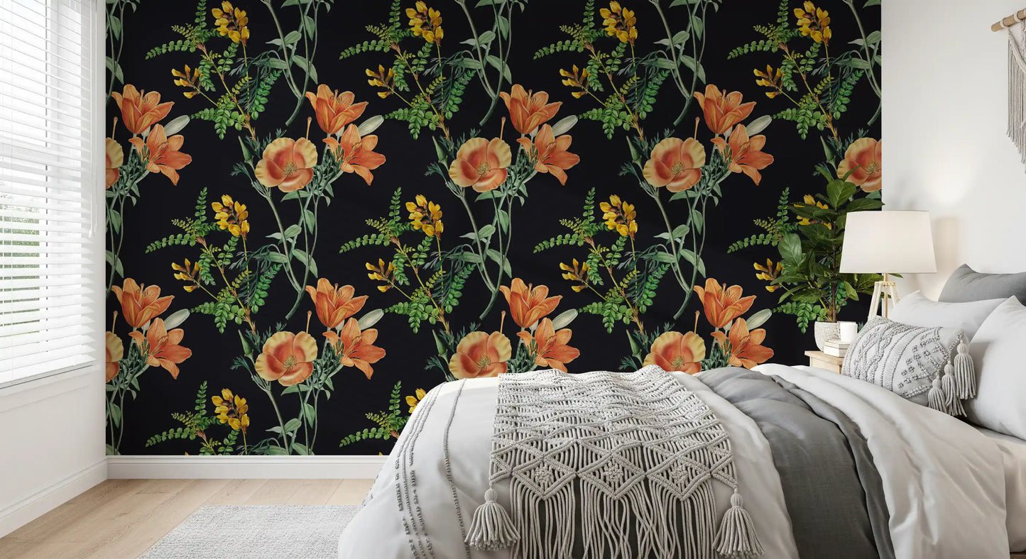 Papel de Parede Flor Nocturna