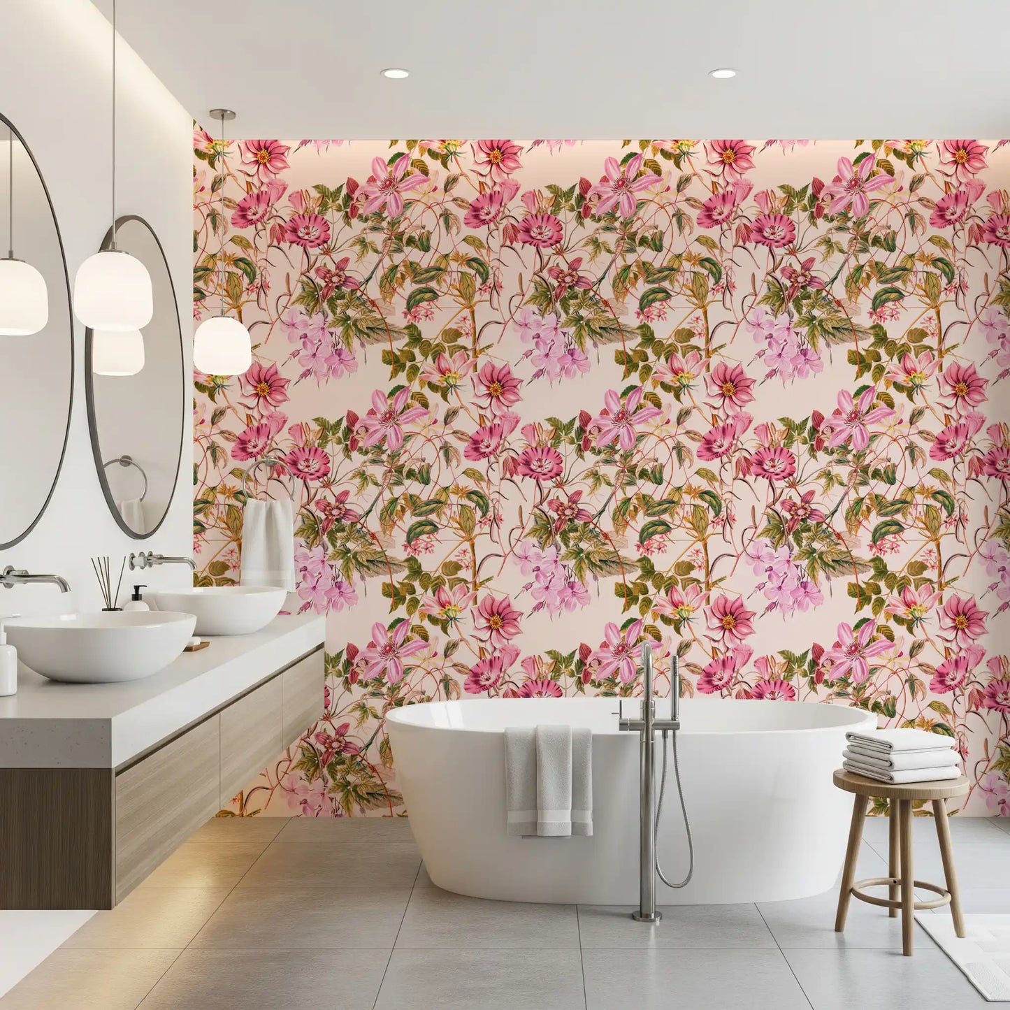 Papier peint Elegancia en flor