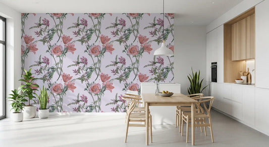 Whispers from the Lilac Garden Wallpaper