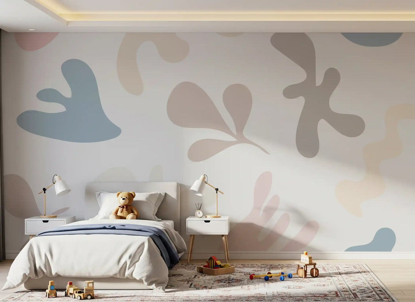 Murale da parete Forme organiche morbide