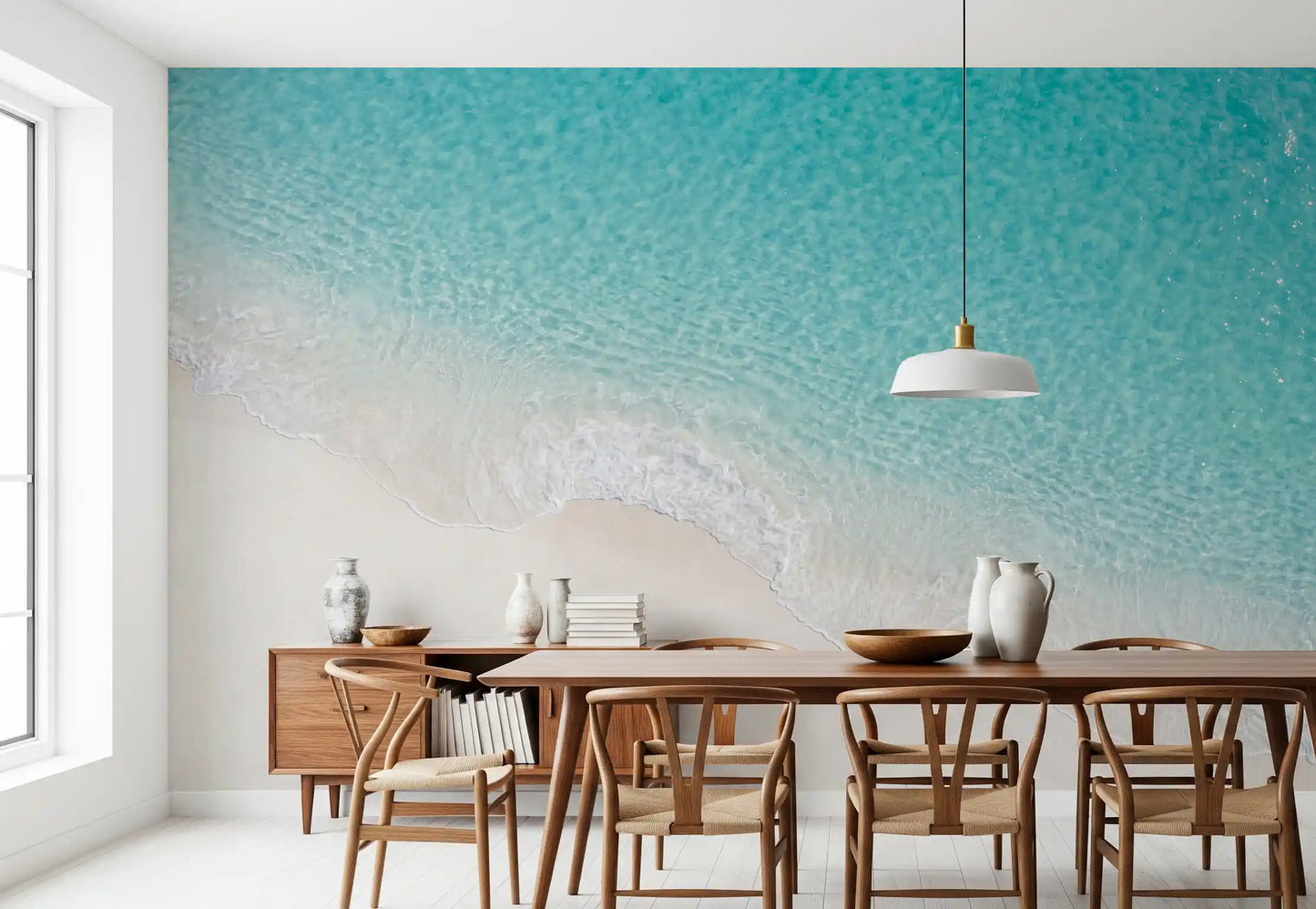Murale da parete Aqua Shoreline Bliss
