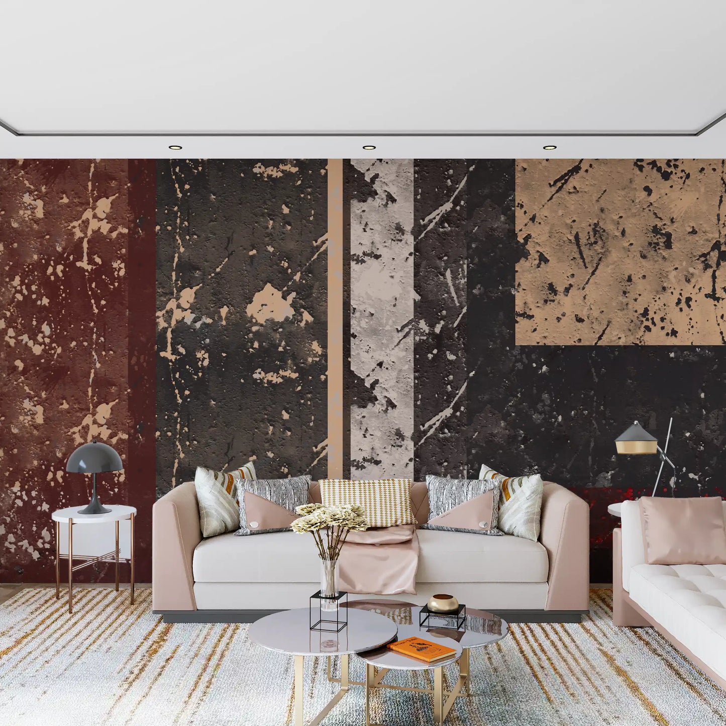 Urban Canvas abstrakt vægmaleri