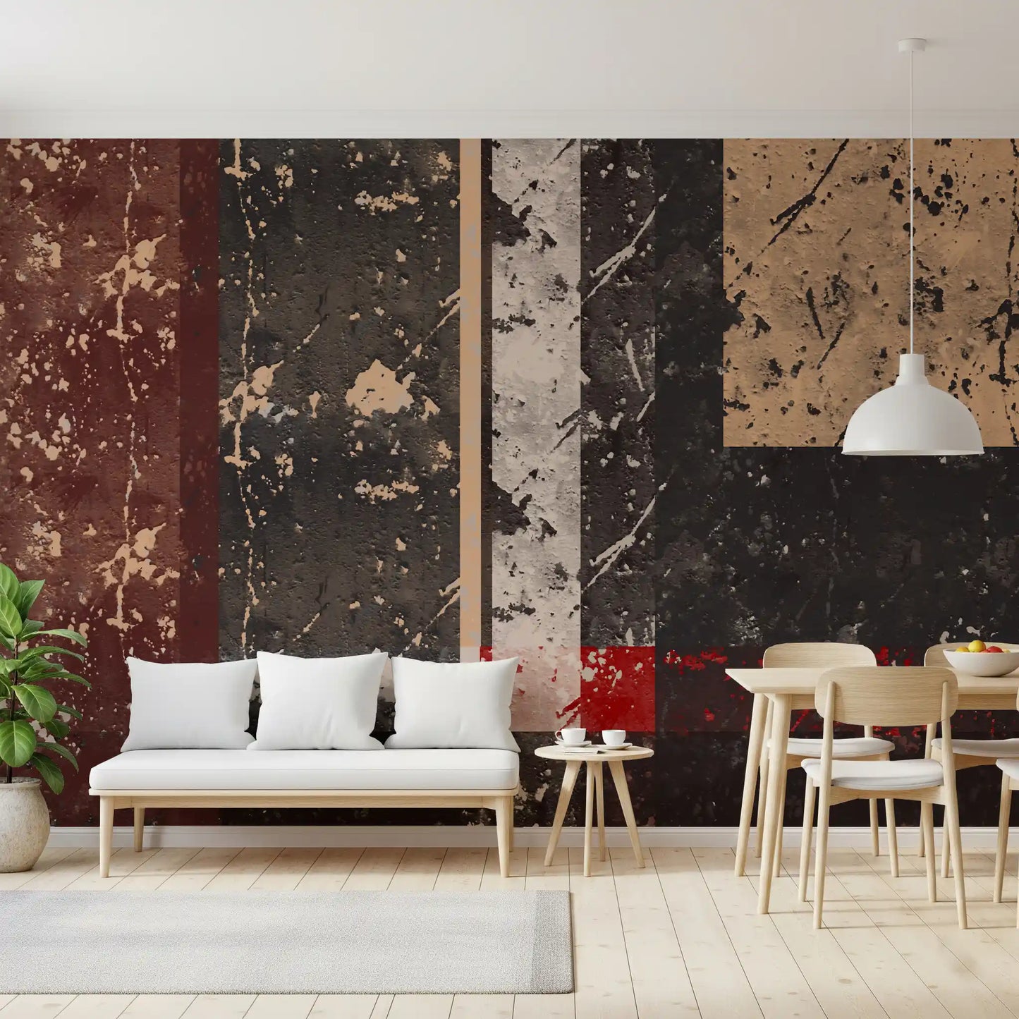 Urban Canvas abstrakt vægmaleri