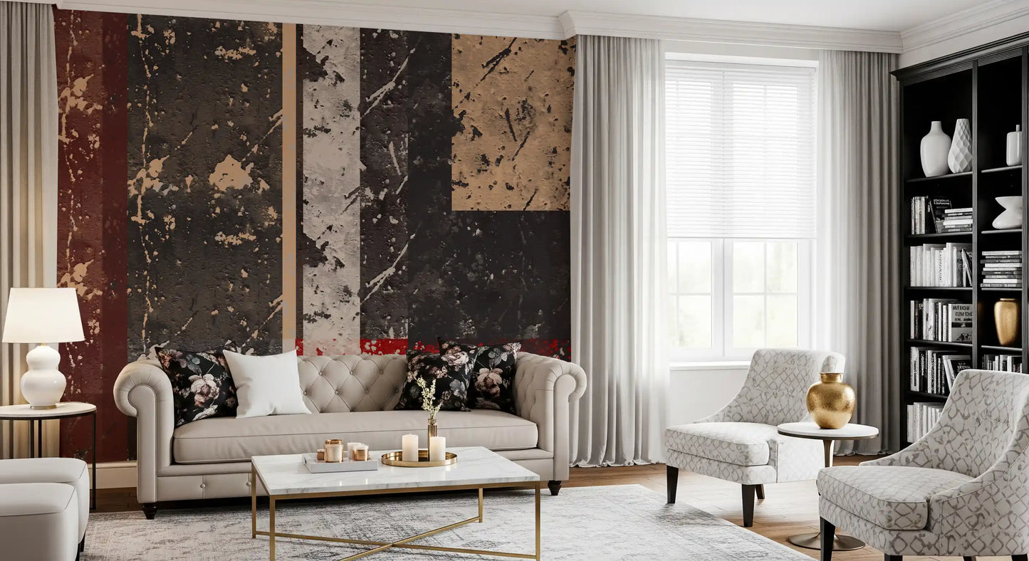 Urban Canvas abstrakt vægmaleri