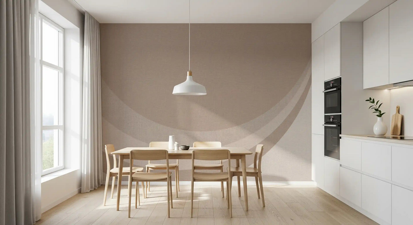 Canvas Ripple Elegance Abstrakt Geometri Väggmålning