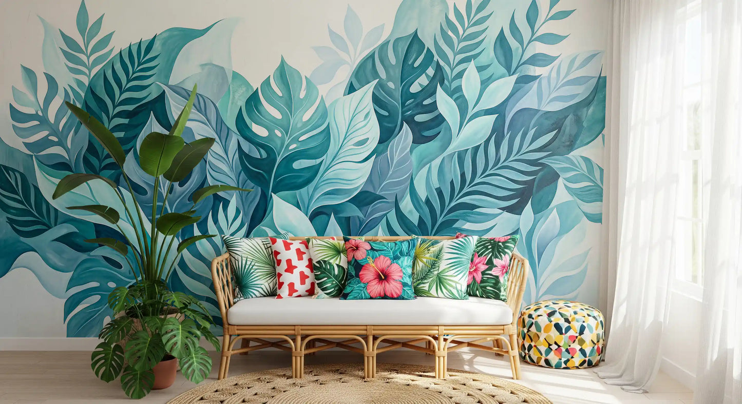 Aqua Botanische Oase Wandbild