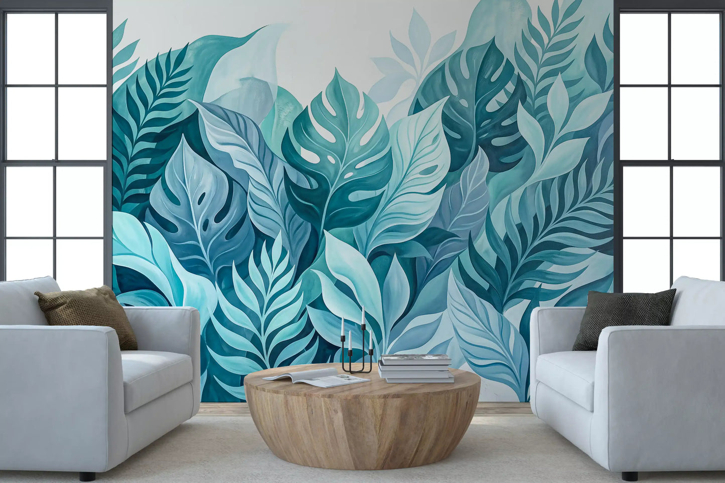 Aqua Botanische Oase Wandbild