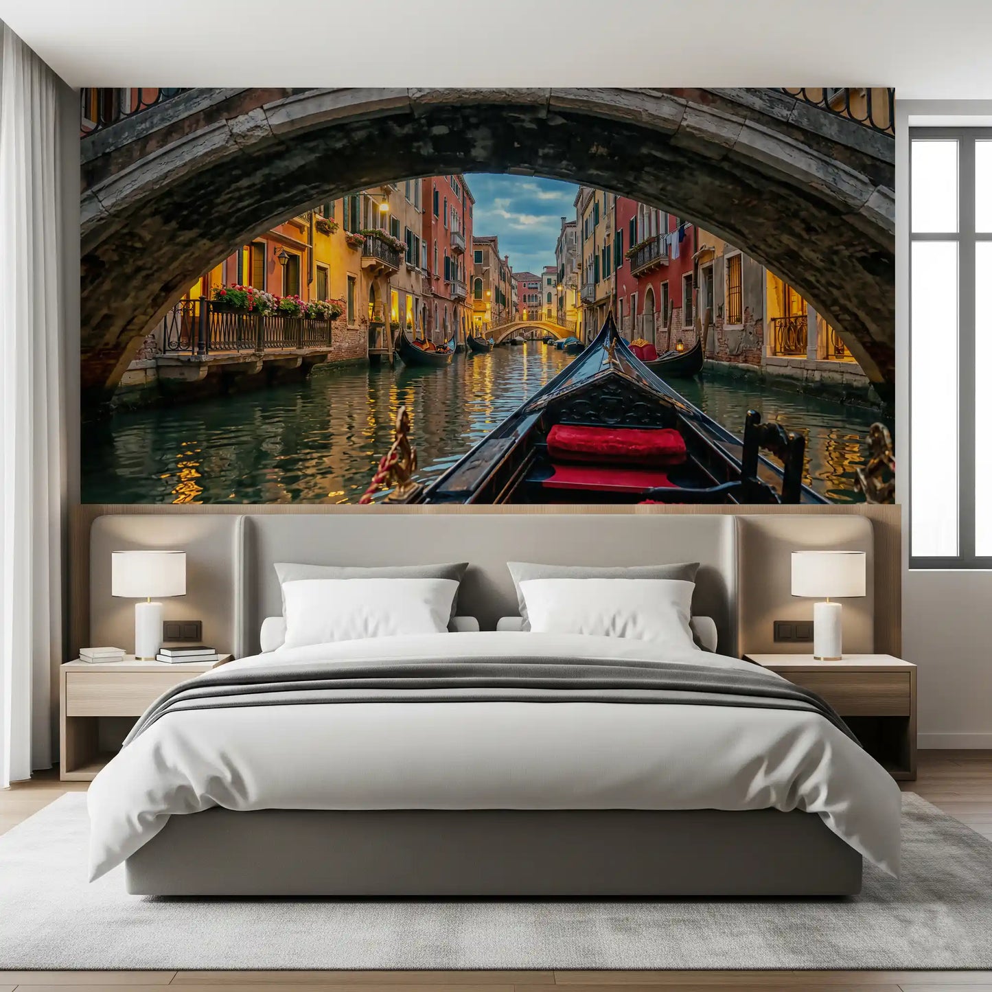 Skumring i Venezia Veggmaleri