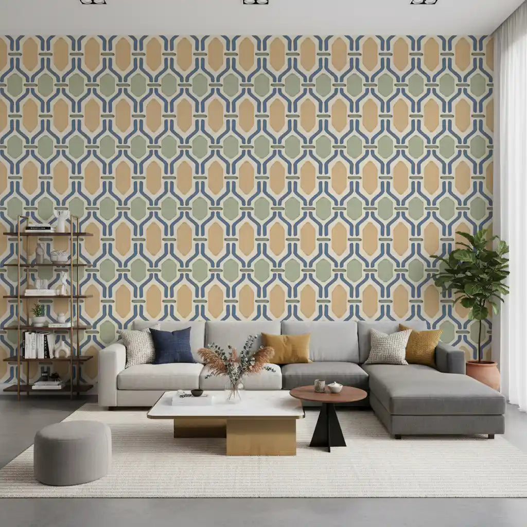 Art Deco Galler Tapet