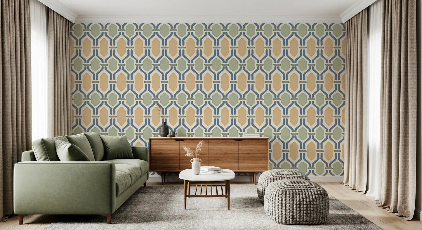 Art Deco Galler Tapet
