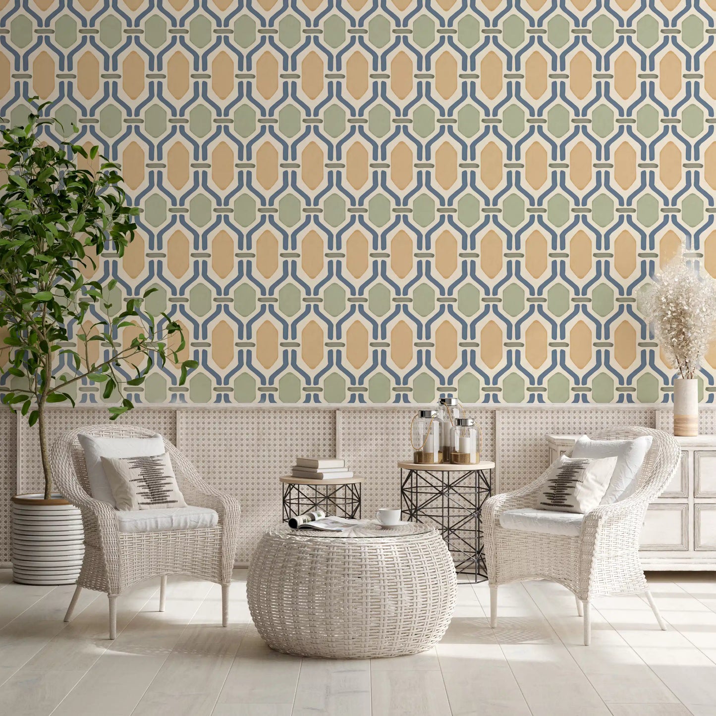 Art Deco Galler Tapet