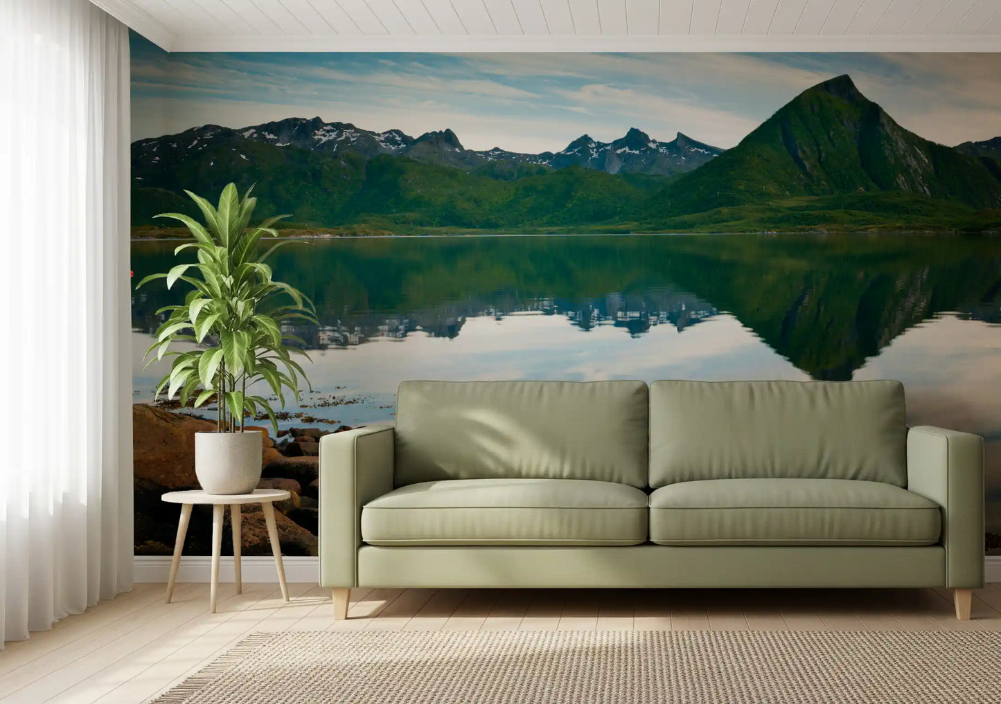 Pics Émeraude, Murale Mur Miroir des Eaux