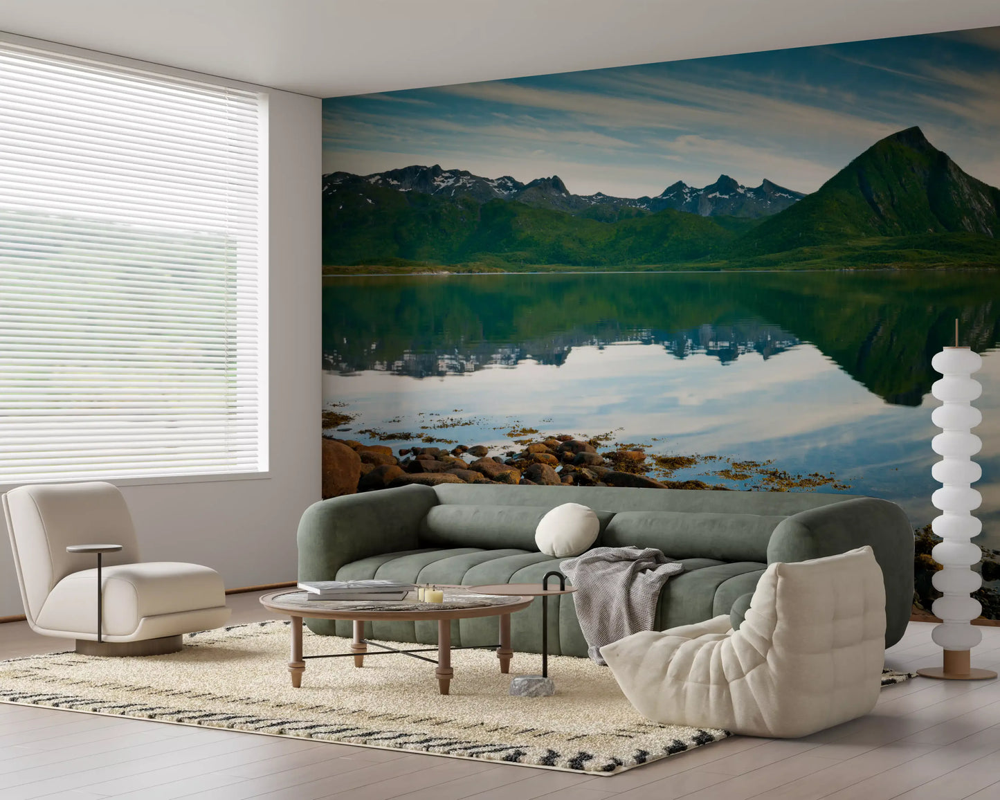 Pics Émeraude, Murale Mur Miroir des Eaux