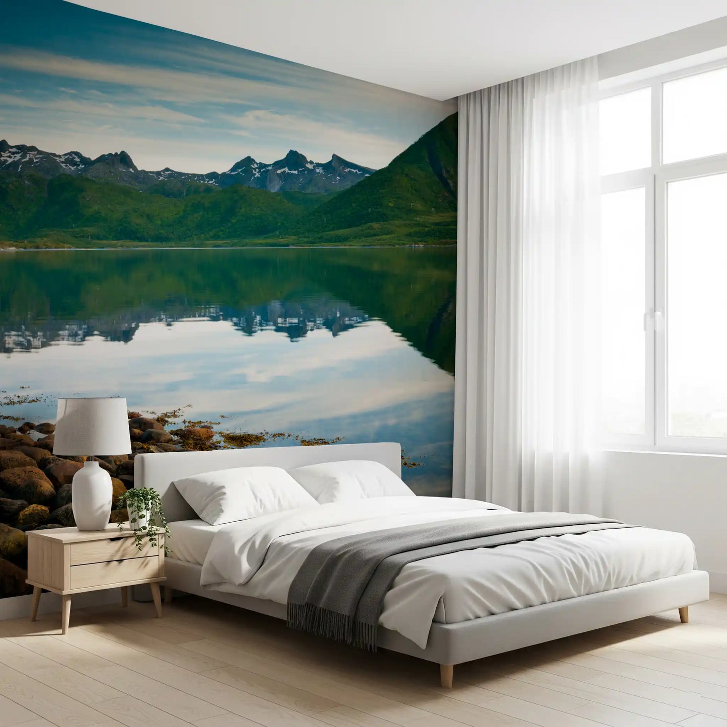 Pics Émeraude, Murale Mur Miroir des Eaux