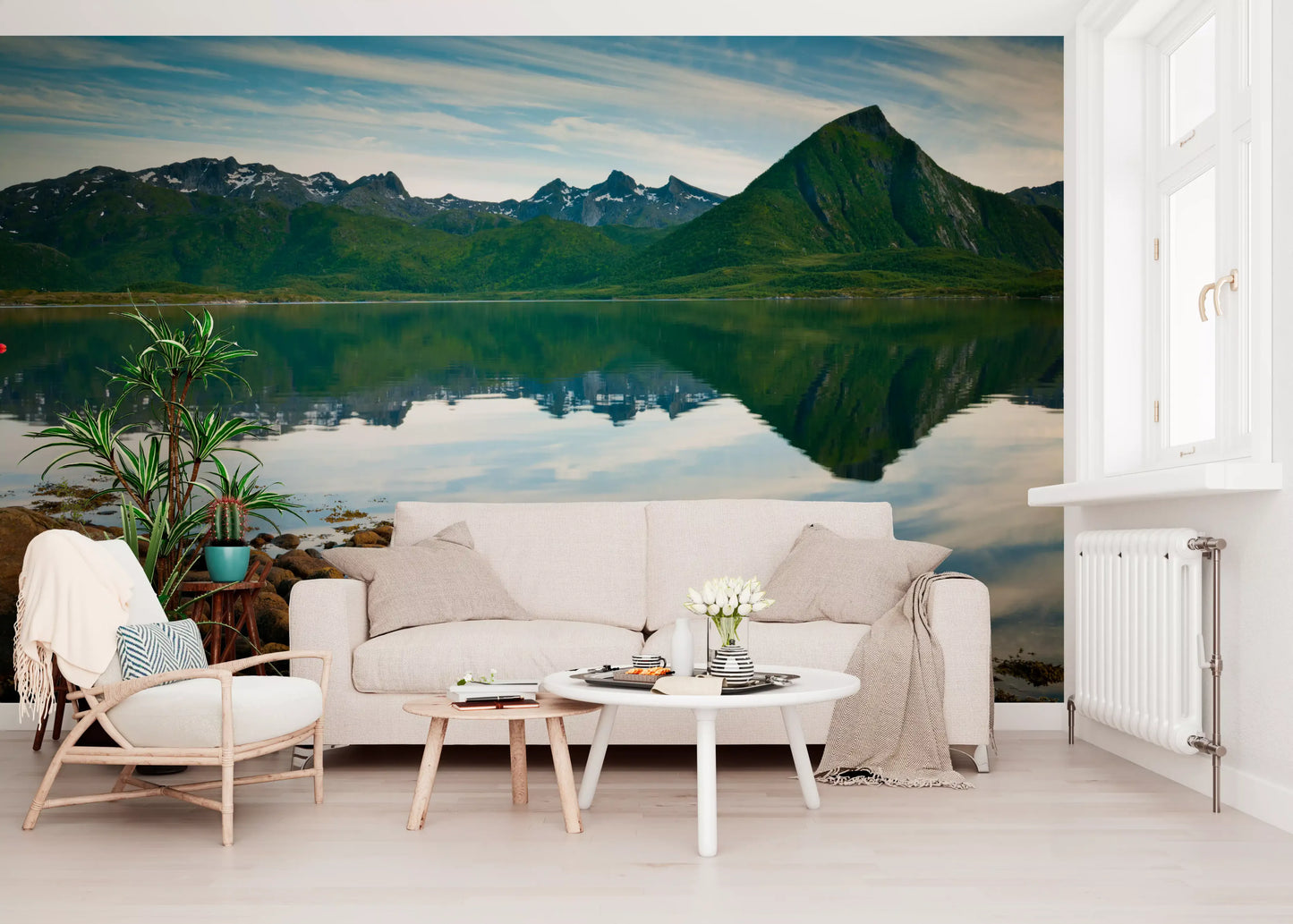 Pics Émeraude, Murale Mur Miroir des Eaux