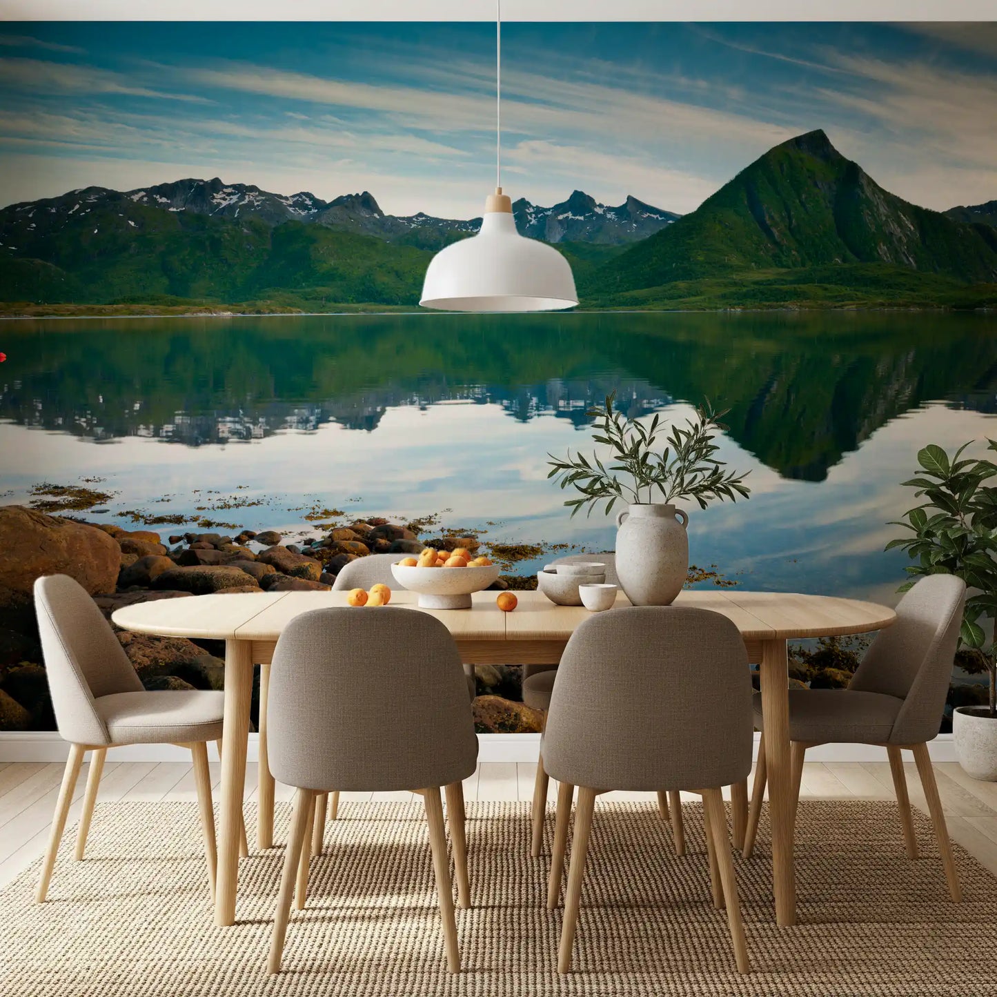 Pics Émeraude, Murale Mur Miroir des Eaux