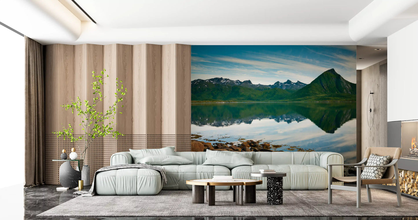Pics Émeraude, Murale Mur Miroir des Eaux