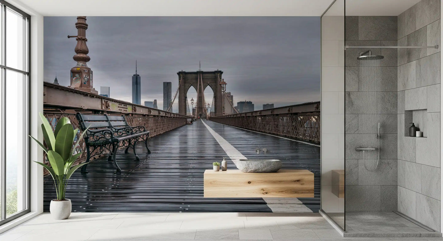 Pictură murală de perete Brooklyn Bridge Serenity