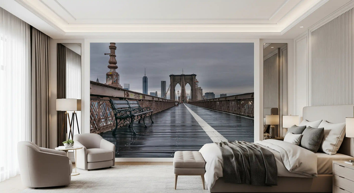 Pictură murală de perete Brooklyn Bridge Serenity
